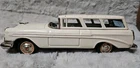 Vintage 9-1/2"  Bandai Japanese Tin 1956 Chevrolet Nomad Ambulance Tinplate Car