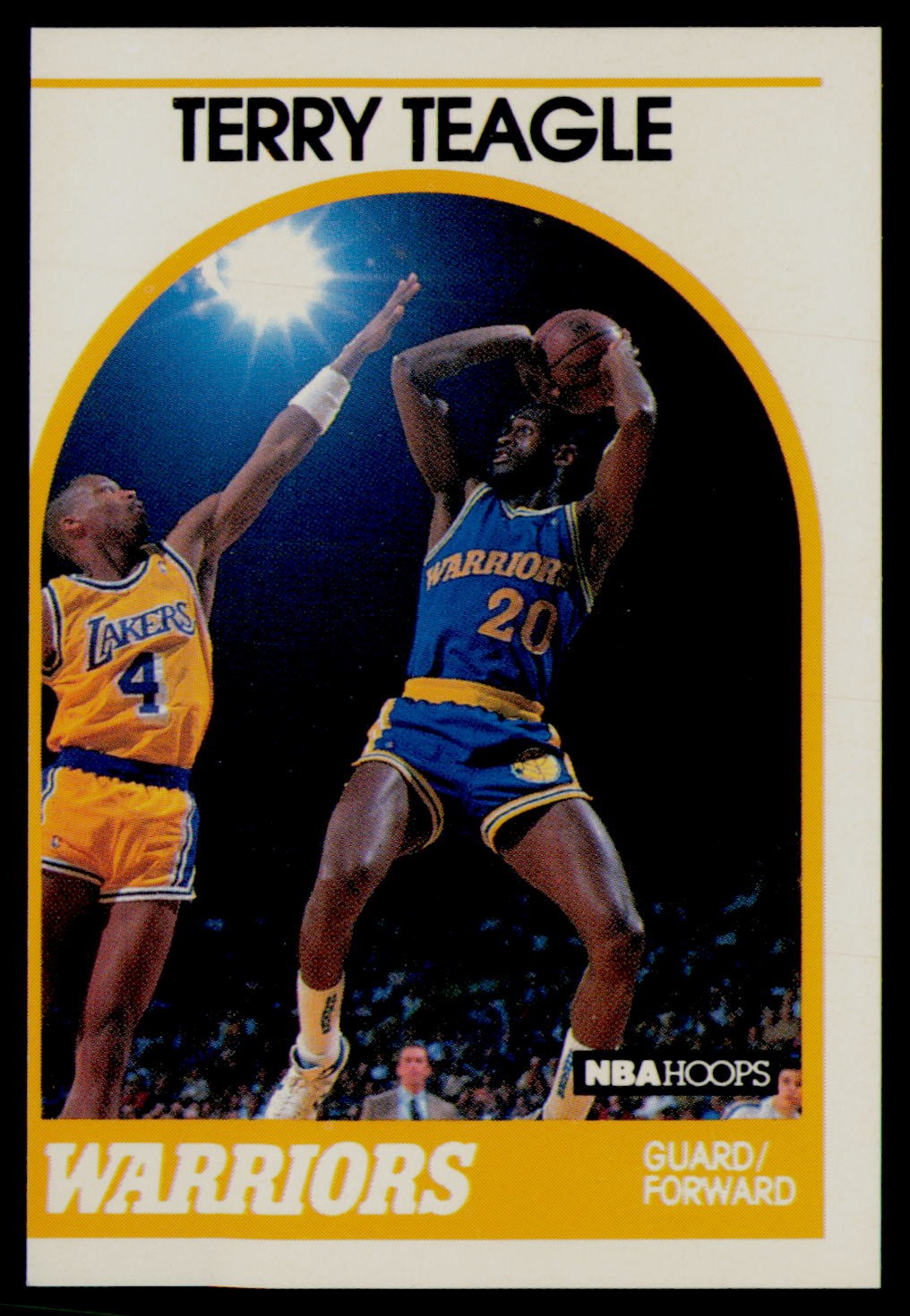 1989-90 Hoops #196 Terry Teagle