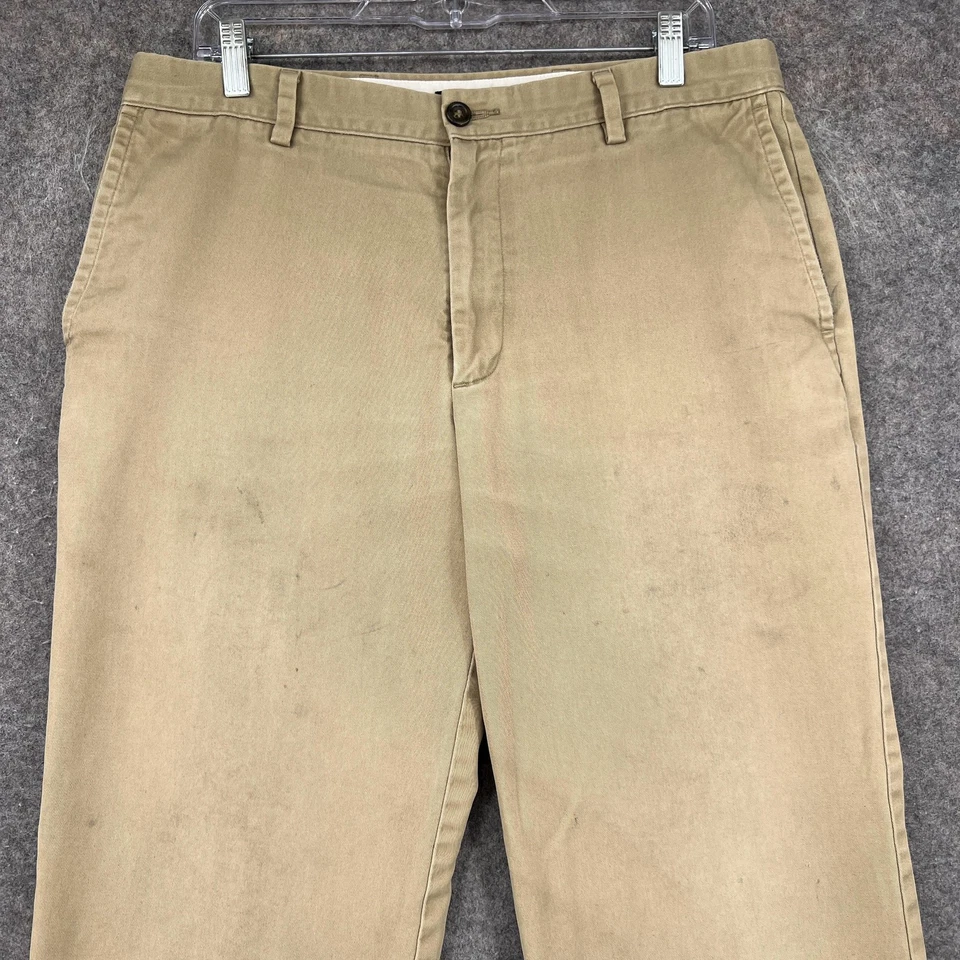 Dockers Pants Mens 34x32 Khaki D2 Easy Khaki Straight Fit Chino Twill Preppy - image 2 of 4