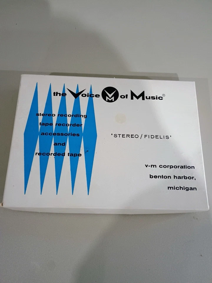 kit de acessórios vintage "Voz da Música" gravador de fita estéreo - Imagem 3 de 3