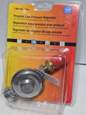 #ad Mr. Heater F276136 Silver Steel Low Pressure Regulator for Propane Gas NEW $18.49