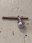Vintage Pearl And 14K Rose Gold Shirt Tuxedo Stud — photo 5