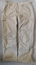 Arctix 3K Men's Lined Tan Cargo Snow Ski Snowboard Pants Large 31" Inseam