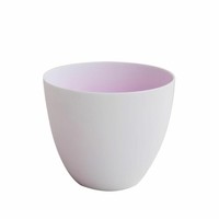 Asa Selection Windlicht Kerzenhalter Teelichthalter Porzellan Flieder H 6.4 Cm