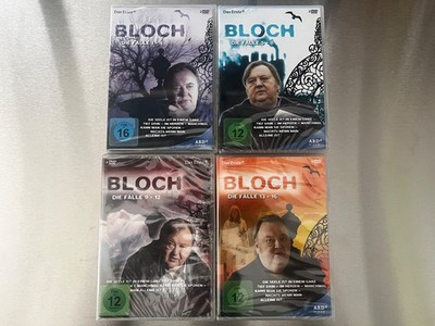 Bloch - Die Fälle 1-4,5-8, 9-12 und 13-16 = 16 Fälle 4 Doppel DVDs DHL NEU OVP