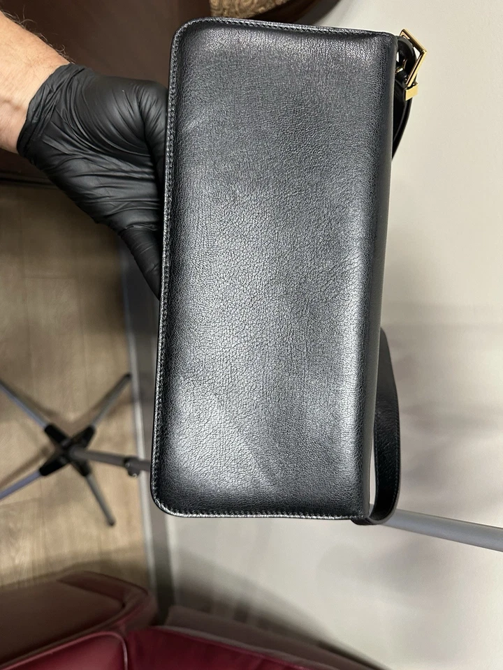 Auténtico bolso de hombro Tom Ford negro Foto 3 de 4