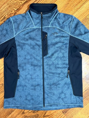 #ad The North Face Jacket Men’s XL Blue Canyonlands Tech Fleece Full Zip Hiking $40.00