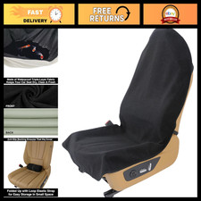 Waterproof Car Seat Cover - Sweatproof Non-Slip Protector for Front/Rear Seats,