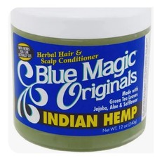 Blue Magic Originals Indian Hemp Herbal Conditioner Herbal Formula 12 oz