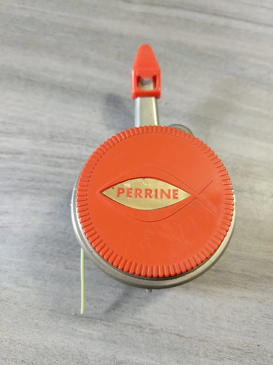 Vintage Perrine No. 87 Automatic Fly Reel Working Good