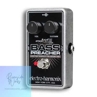 ELECTRO-HARMONIX Bass Preacher Compressor Sustainer Pedal
