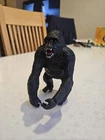 AAA Gorilla Vintage ELC Solid Rubber Toy 5" tall Retro Powerful Silver Back 46