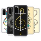 HEAD CASE DESIGNS G-CLEF KUNST SOFT GEL CASE HOESJE VOOR SAMSUNG TELEFOONS 1