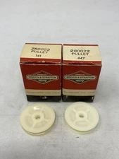 SET OF 2 NOS OEM GENUINE Briggs & Stratton 280022 Rope Guide Pulley