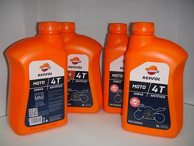 Olio Motore Mannol 10W-50 4-Takt Motocicletta 4 Litro Per Aprilia - Foto 5