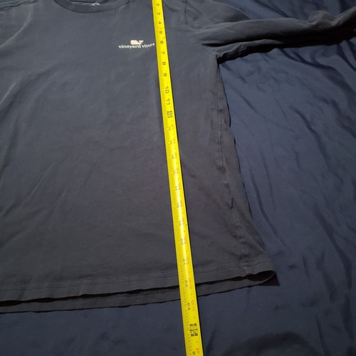 Vineyard Vines Kids Long Sleeve T Shirt Navy Blue Size M - Picture 3 of 5