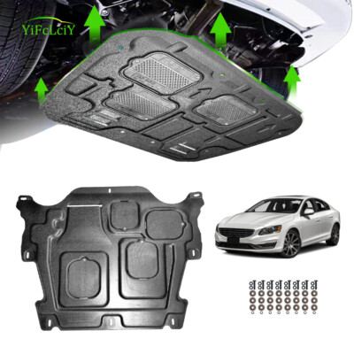 Front Skid Plate For Volvo S60 2011-2018 Impact Resistant Engine Guard Cover