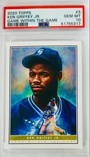 2020 Topps Game Within the Game #3 Ken Griffey Jr. PSA 10 💎 By Paul Jennis