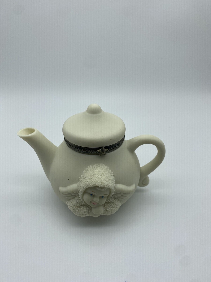 Vintage Dept 56 Snow Babies Mini Bisque Teapot I'm a Vintage Dept 56 Snow Babies Mini Bisque Teapot I'm a