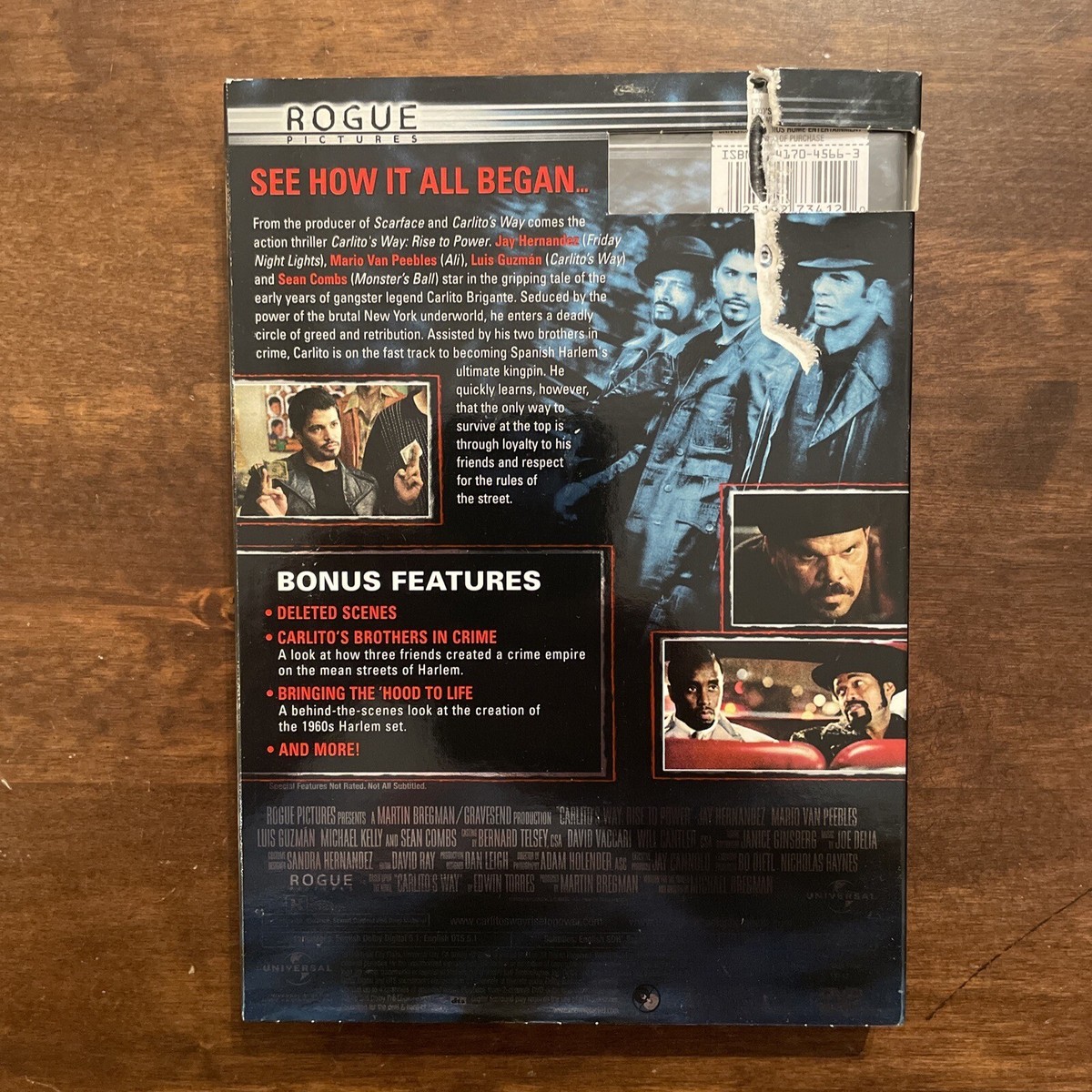 Carlito's Way: Rise to Power DVD Fullscreen Edition NEW SEALED W