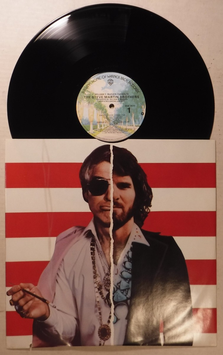 THE STEVE MARTIN BROTHERS / COMEDY LP / WB BSK 3477 / SHRINK