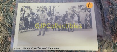 HJM VINTAGE PHOTOGRAPH Spencer Lionel Adams HOPI DANCE AT GRAND CANYON