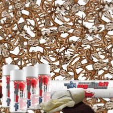 MYDIPKIT Hydro Dipping Water Transfer Print KIT LL-230 Head Hunterz Brown