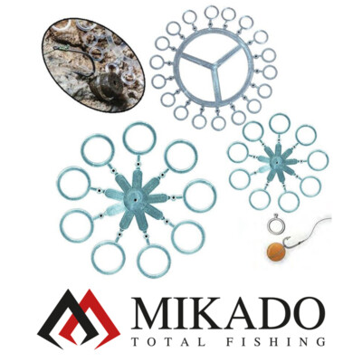 MIKADO BAIT ELASTIC BANDS, BOILIE PELLETS GUMMI RINGE, BAITBANDS, SILICON RINGE