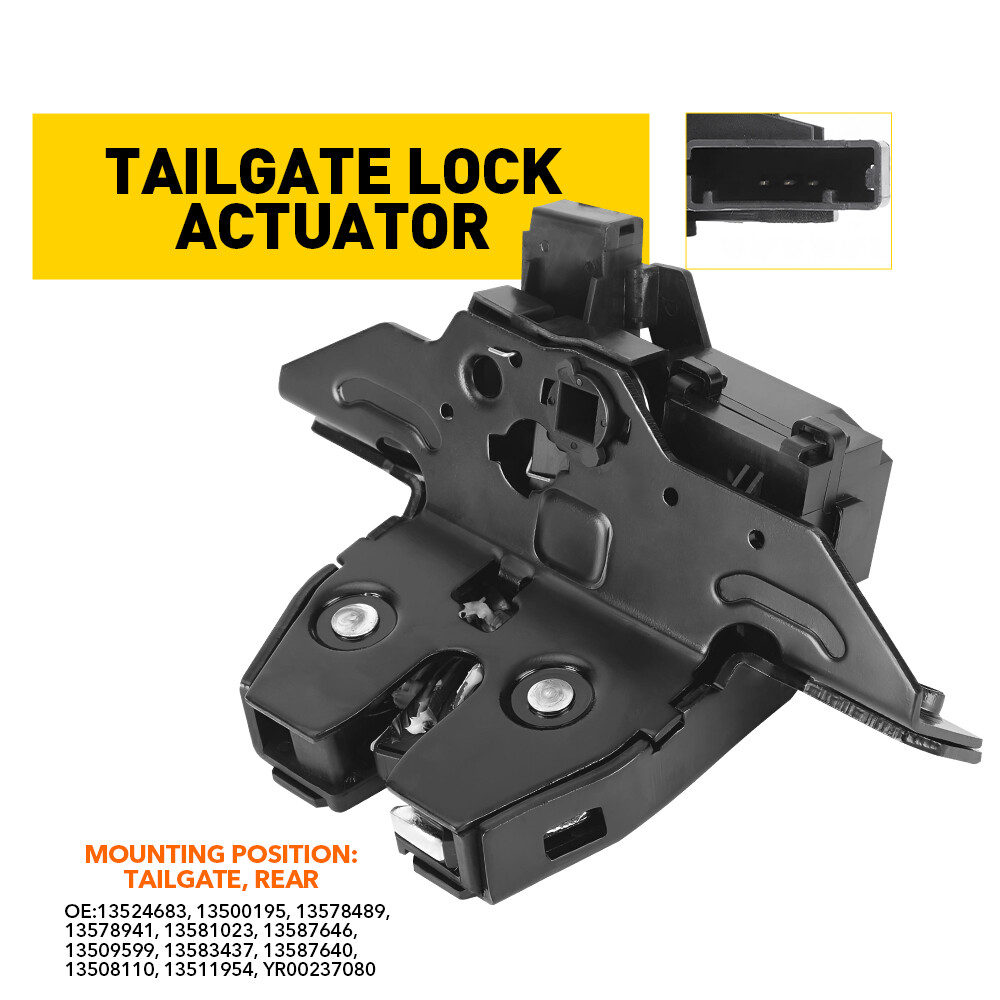 For Vauxhall Mokka 2012-2022 Rear Tailgate Boot Lid Lock Latch Catch Mechanism ·