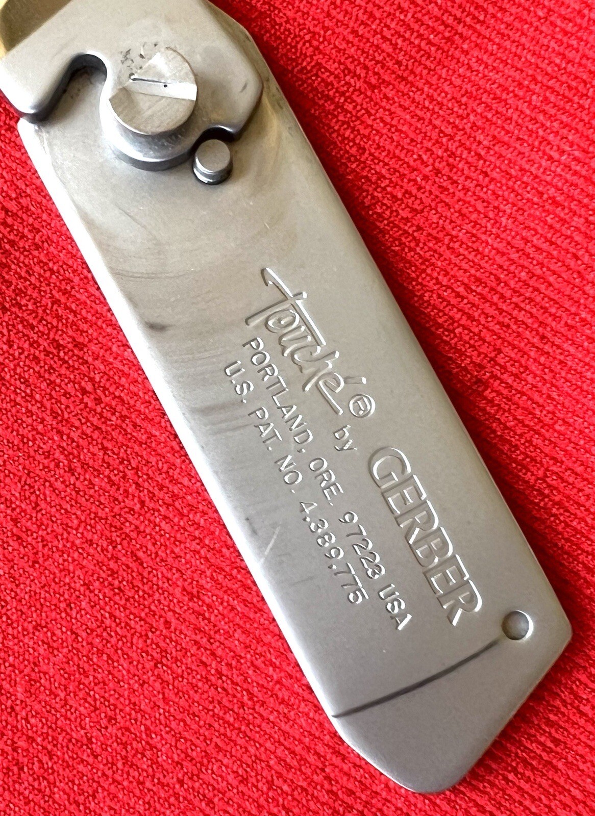 Gerber Knife Unique Sheath🍎Hoyt Archery New Old Stock Box 1980s Disc