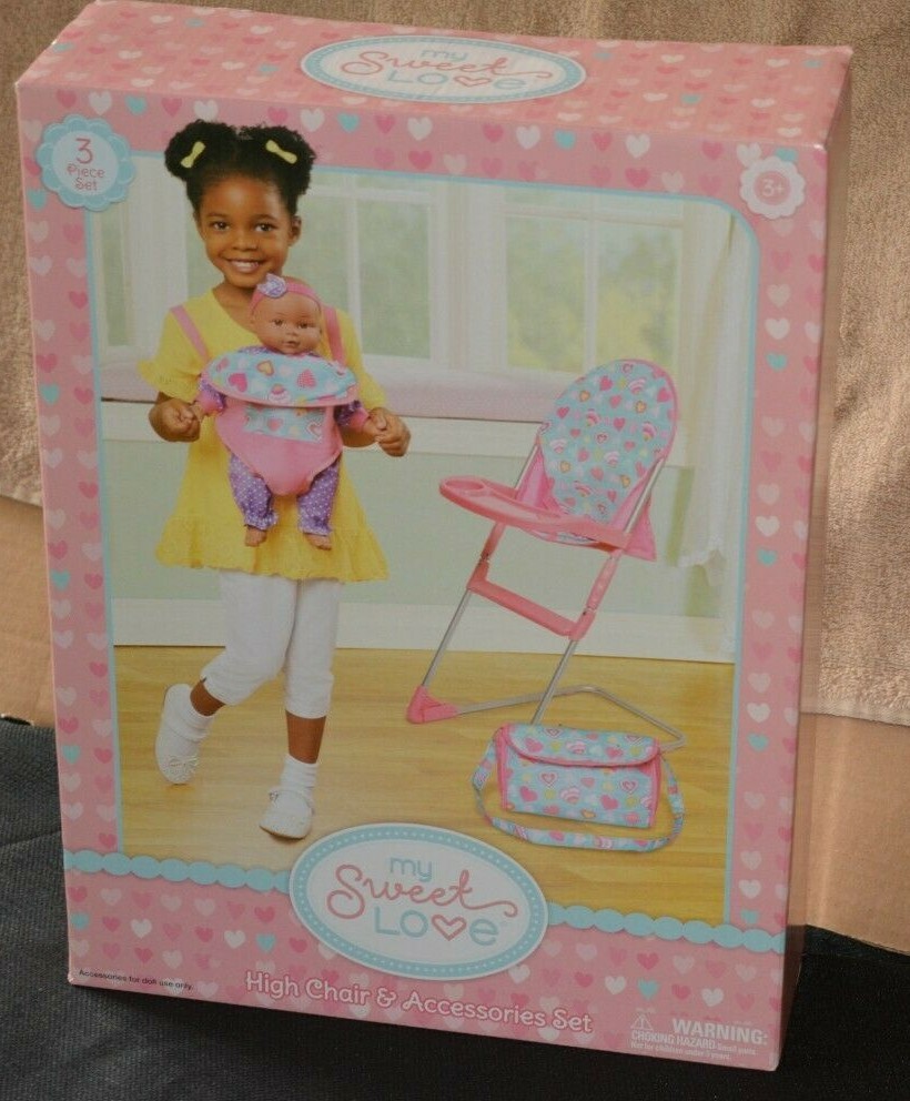 my sweet love baby doll high chair
