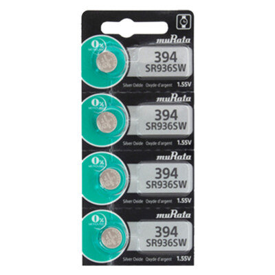 4 Murata Replaces Sony 394 Watch and Calculator Batteries