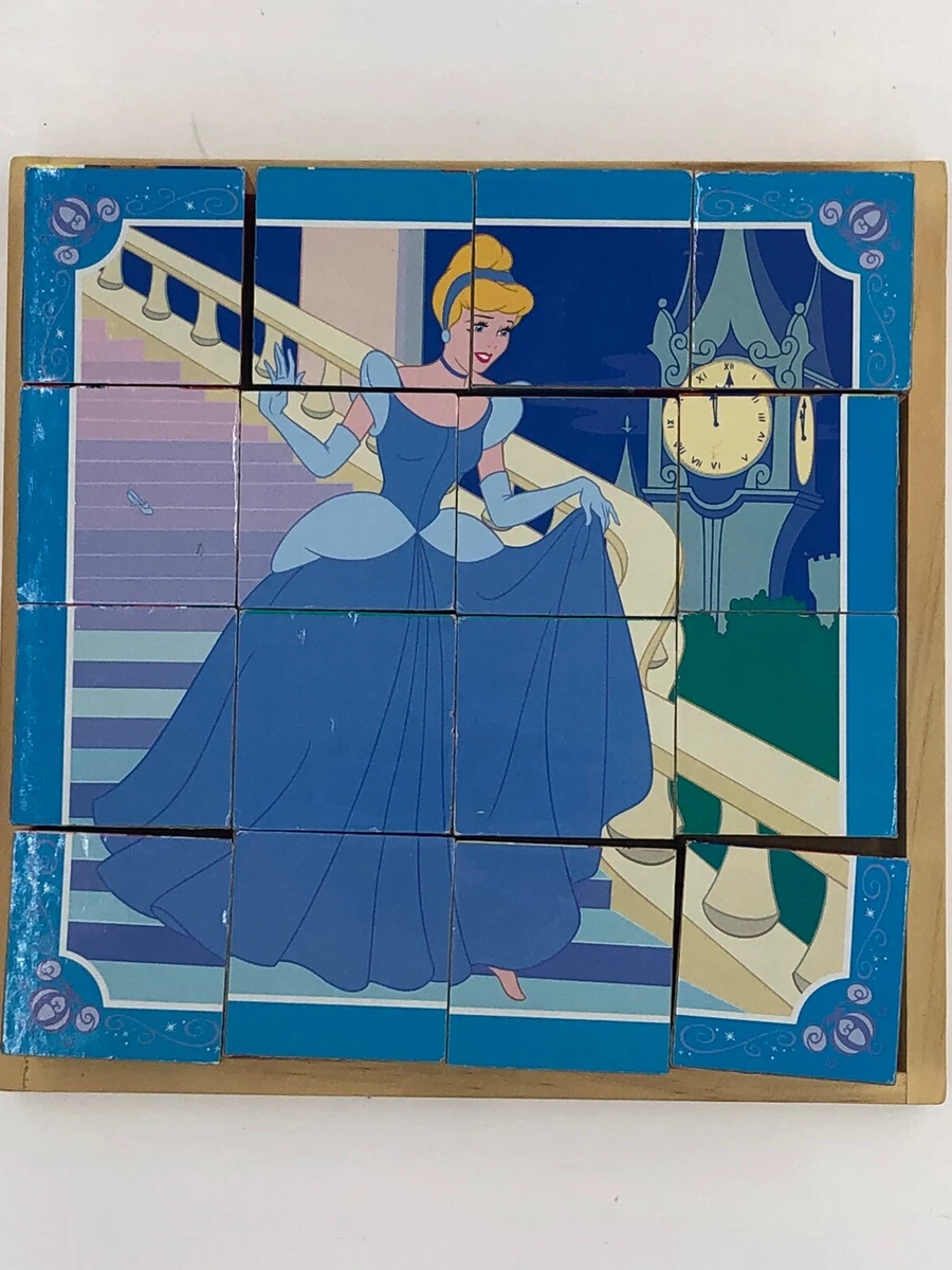 Melissa & doug disney princess wooden hot sale cube puzzle