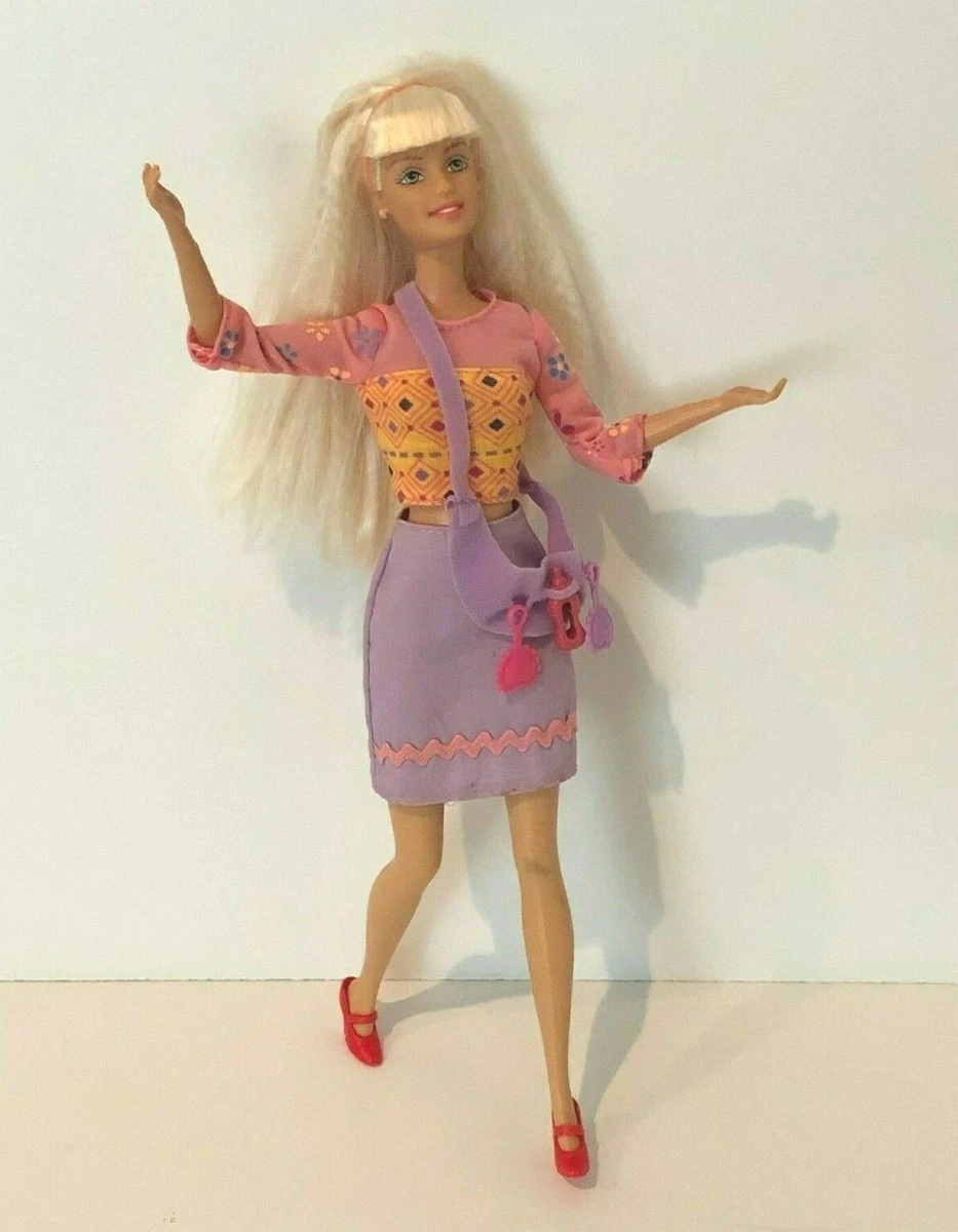 Barbie Stroll N Play Doll Only Original Clothing Never Played With and Accessory