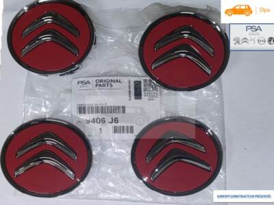 GTBTUNING Lot 4 Cache-Moyeux Citroën 50 Mm – Noirs 3D Résine, Autocollants 3M Tuning