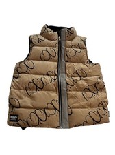 Nununu Bubbly Down Vest in Coffee