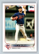 2022 Topps #641 Charlie Barnes NM