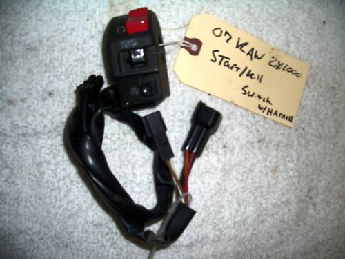 2007 Kawasaki ZX 10 Ninja On Off Switches ZX10 - Picture 1 of 1