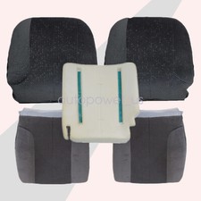 For 2003-2005 Dodge Ram Replacement Cloth Seat Cover Foam Cushion Dark Gray