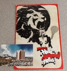Lot Of Items From The MGM Grand/Reno-1970s- Includes Room Key