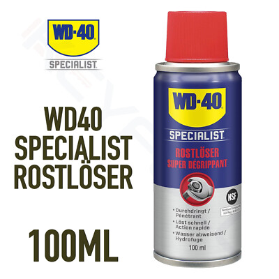 WD-40 SPECIALIST 100ml RUST REMOVER RUST REMOVER RUST REMOVER CREEP OIL