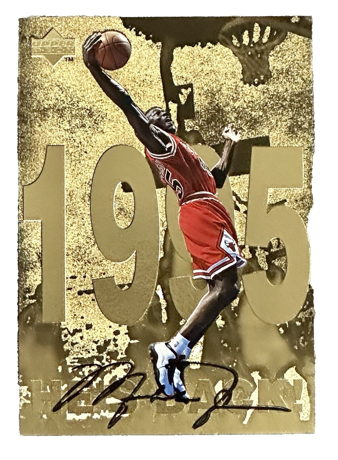 Michael Jordan Gold Card Upper Deck | eBay