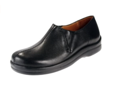 BIRKENSTOCK FOOTPRINTS レザーシューズ　サイズ43 黒 Footprints by Birkenstock Cambria Women's Leather Slip On Shoes