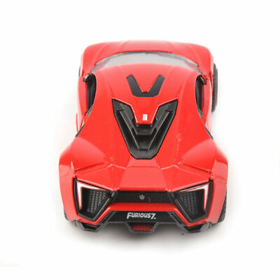 Jada 1:18 Fast & Furious Dom Lykan Hypersport Red w/ Light & Figure 31140 Model