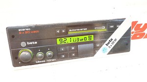 BEDIEHNUNGSANLEITUNG BETA RADIO VW RALLYE GOLF 2 GT GTI G60 16V US SYNCRO JETTA