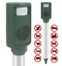 Tiervertreiber mit Ultraschall, Katzenvertreiber Hundevertreiber Marder Vogel