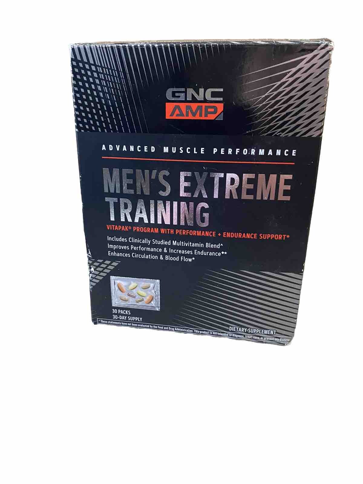 GNC AMP Men's Extreme Training Vitapak Developed for Max Performance