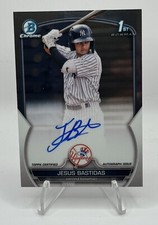 2023 Jesus Bastidas 1st Bowman Chrome Prospect Auto RC #CPA-JBD- Yankees