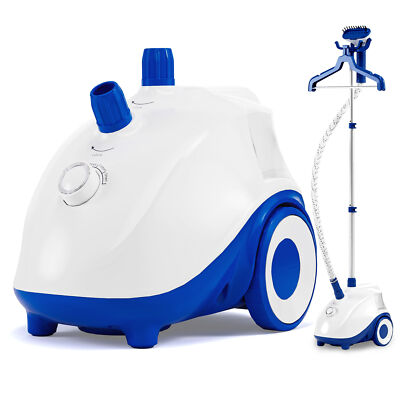 Standing Steamer Garment Hanger Steam Upright Wrinkle Remover Continuous
