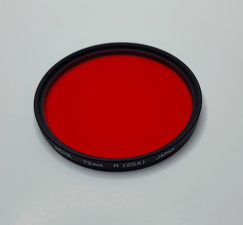 Hoya 72mm Red #25A Glass Lens Filter 72 mm 25A 25 A Black & White Film 72 Japan - Picture 4 of 8